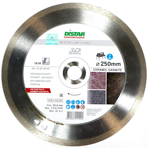 Алмазный отрезной диск Distar 1AIR CERAMICS GRANITE, 200 мм  