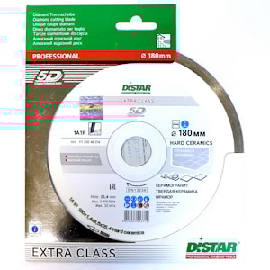 Алмазный диск Distar Hard Ceramics для плитки 125 мм