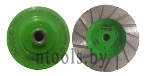 Фреза алмазная сегментная Distar DGM-S 100/M14F-15 №00 Elite-Active