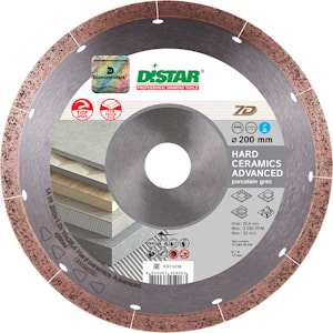 Алмазный диск для плиткареза Distar Hard Ceramics Advanced 200 мм  