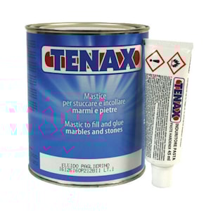 Полиэфирный клей-мастика для камня TENAX Fluido Paglierino