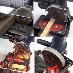 Слесарное приспособление для УШМ Mechanic Holder 115-125