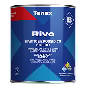 Эпоксидный клей для камня двухкомпонентный TENAX Rivo (A+B) Paglierino (1+1 л)