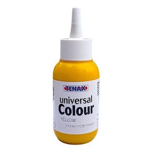 Краситель для клея Tenax Universal Colour (желтый/пастообразный) 75мл  